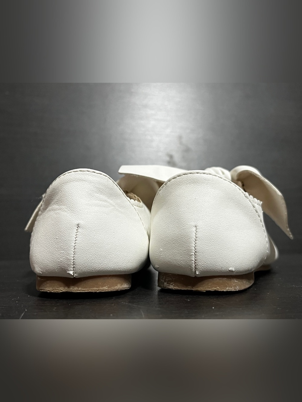 ⭐️$5 ADD ON⭐️ White Bow Mary Jane Dress Flats for Kids - Picture 5 of 10